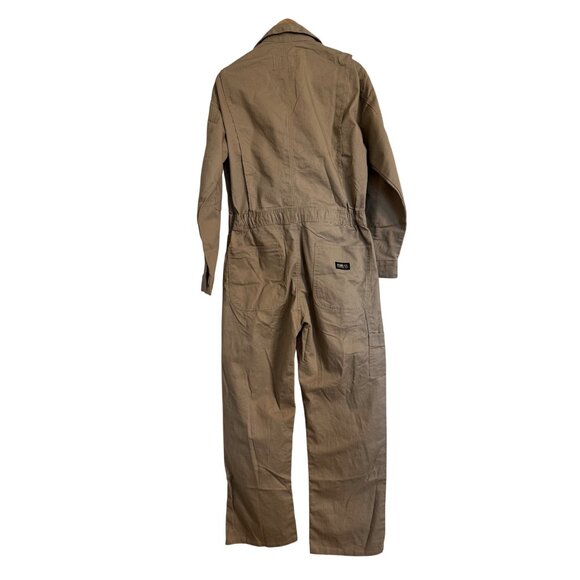 Berne Flame-Resistant Unlined Coveralls Size 40 R HRC-2 Men"s NWT Khaki Welder - Picture 4 of 14